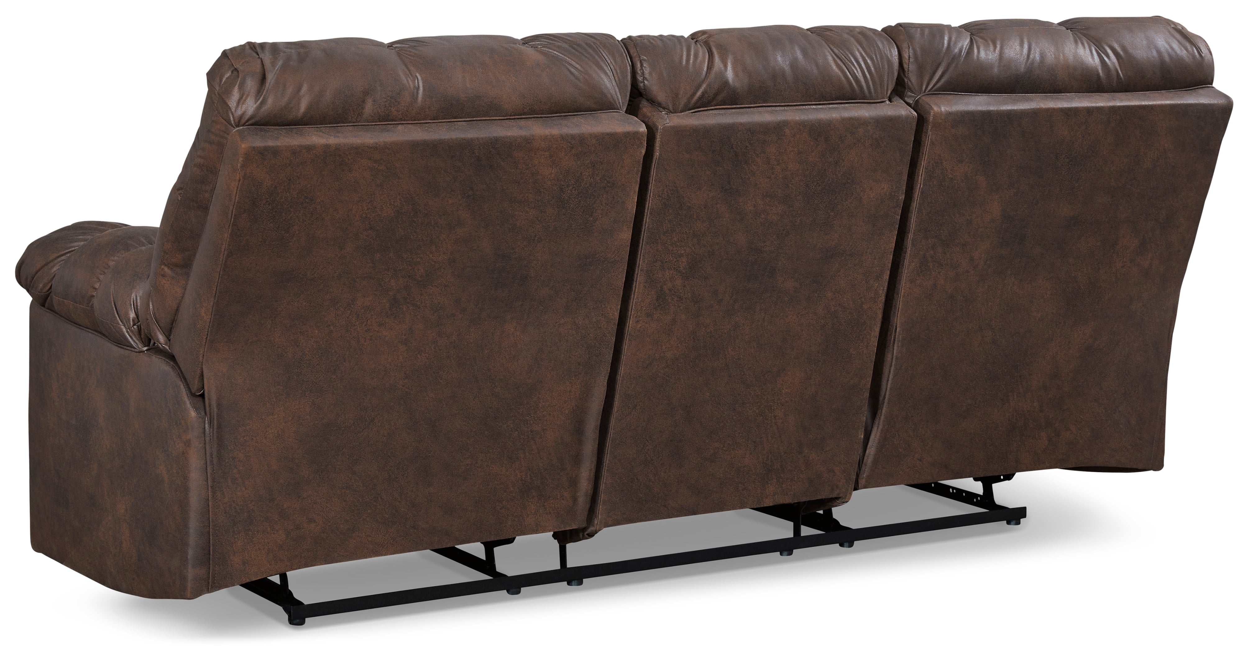 Signature Design by Ashley Derwin 2840189 Faux Leather Reclining Sofa