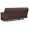 Signature Design by Ashley Furniture Derwin Reclining Sofa with Drop Down Table