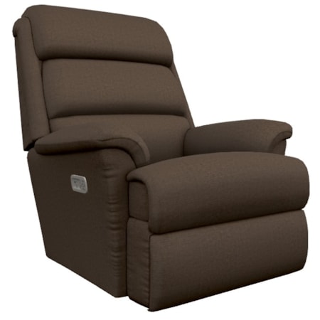 Power Rocking Recliner w/ Headrest & Lumbar