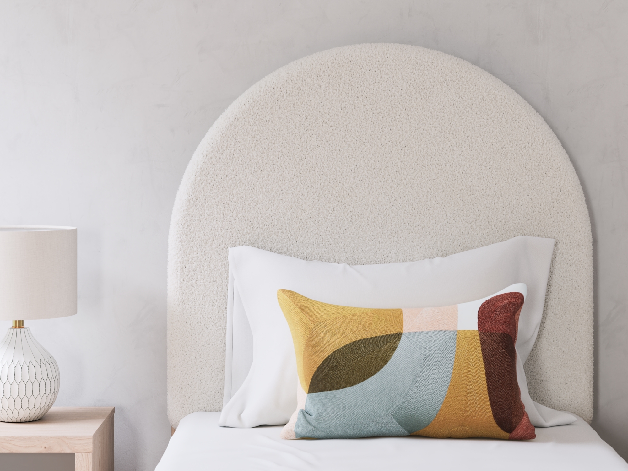 Signature Design by Ashley Shapella Twin Upholstered Panel Bed