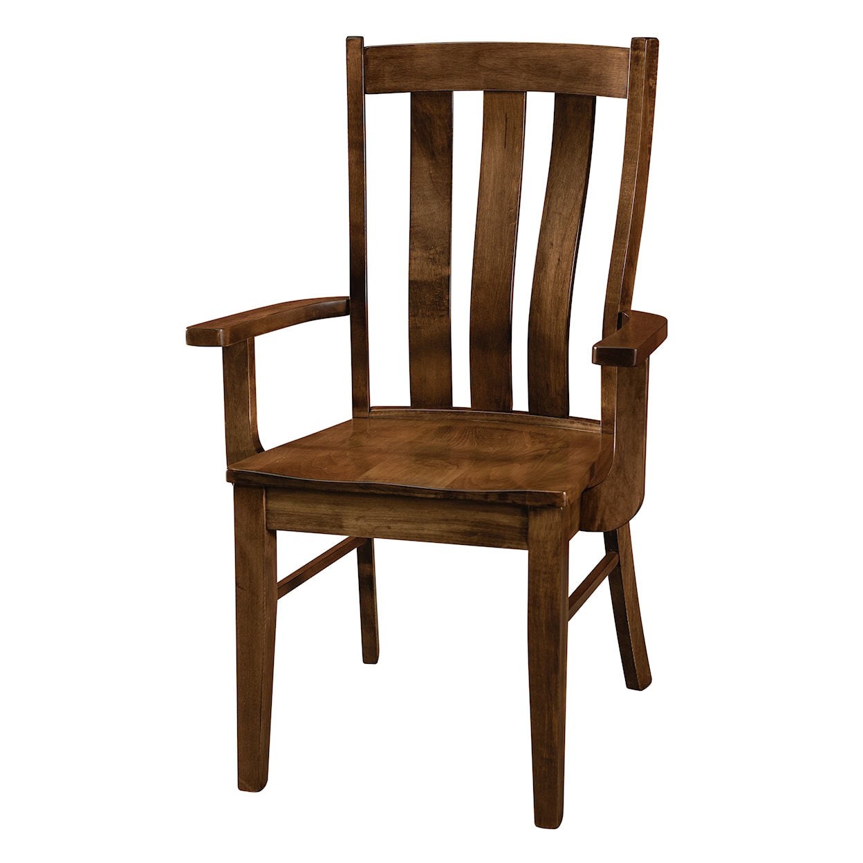 Archbold Furniture Amish Essentials Casual Dining Lewis Dining Arm Chair