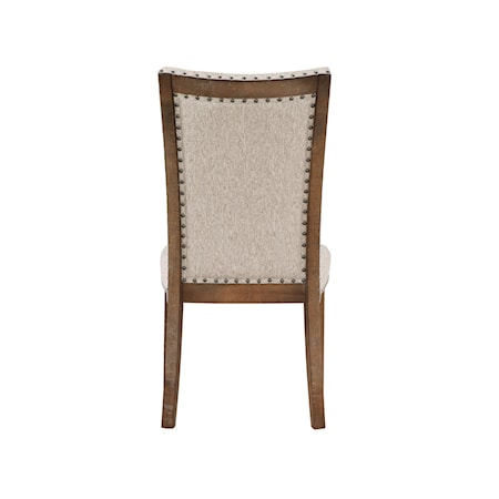 Upholstered Dining Side Chair with Tufting