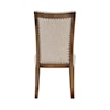 Steve Silver Riverdale Upholstered Dining Side Chair with Tufting