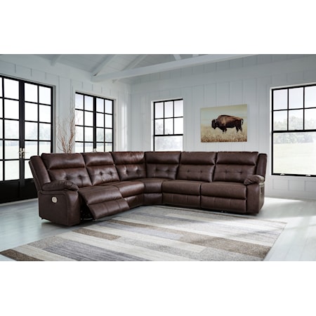 5-Piece Power Reclining Sectional