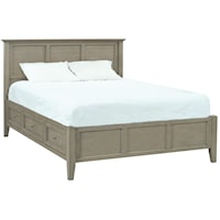 King Storage Bed