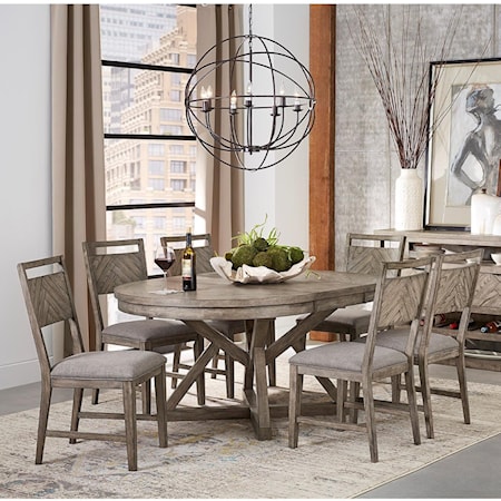 7-Piece Table and Chair Set