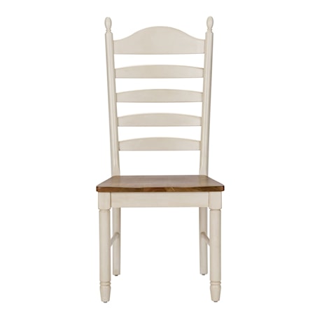 Ladder Back Side Dining Chair