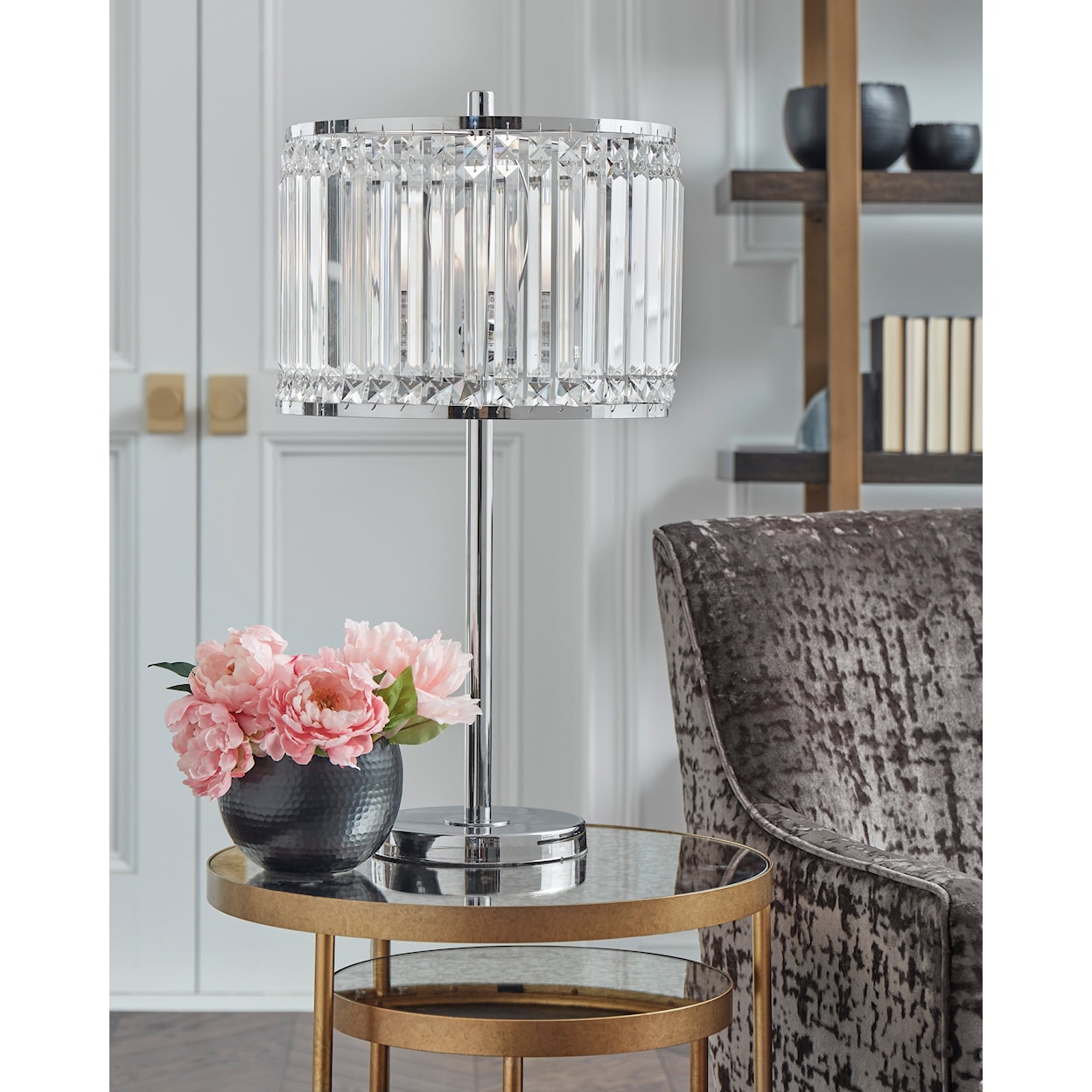 Ashley Furniture Signature Design Lamps - Contemporary Gracella Table Lamp