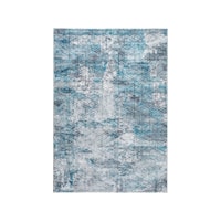 2' x 7' Blue Runner Rug