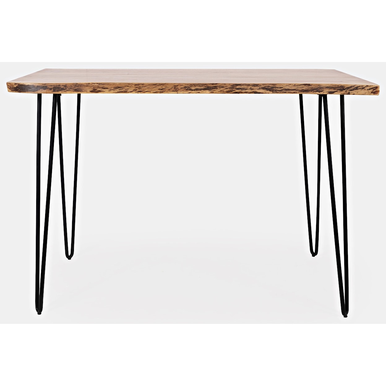 Jofran Nature's Edge Live Edge Counter Height Table 52"