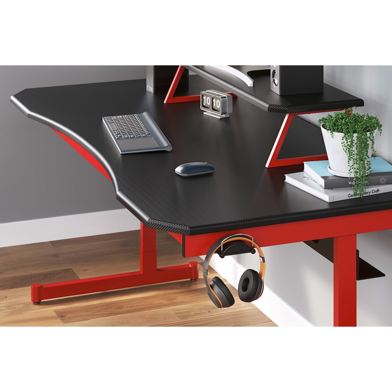 Signature Design by Ashley Furniture Lynxtyn Home Office Desk