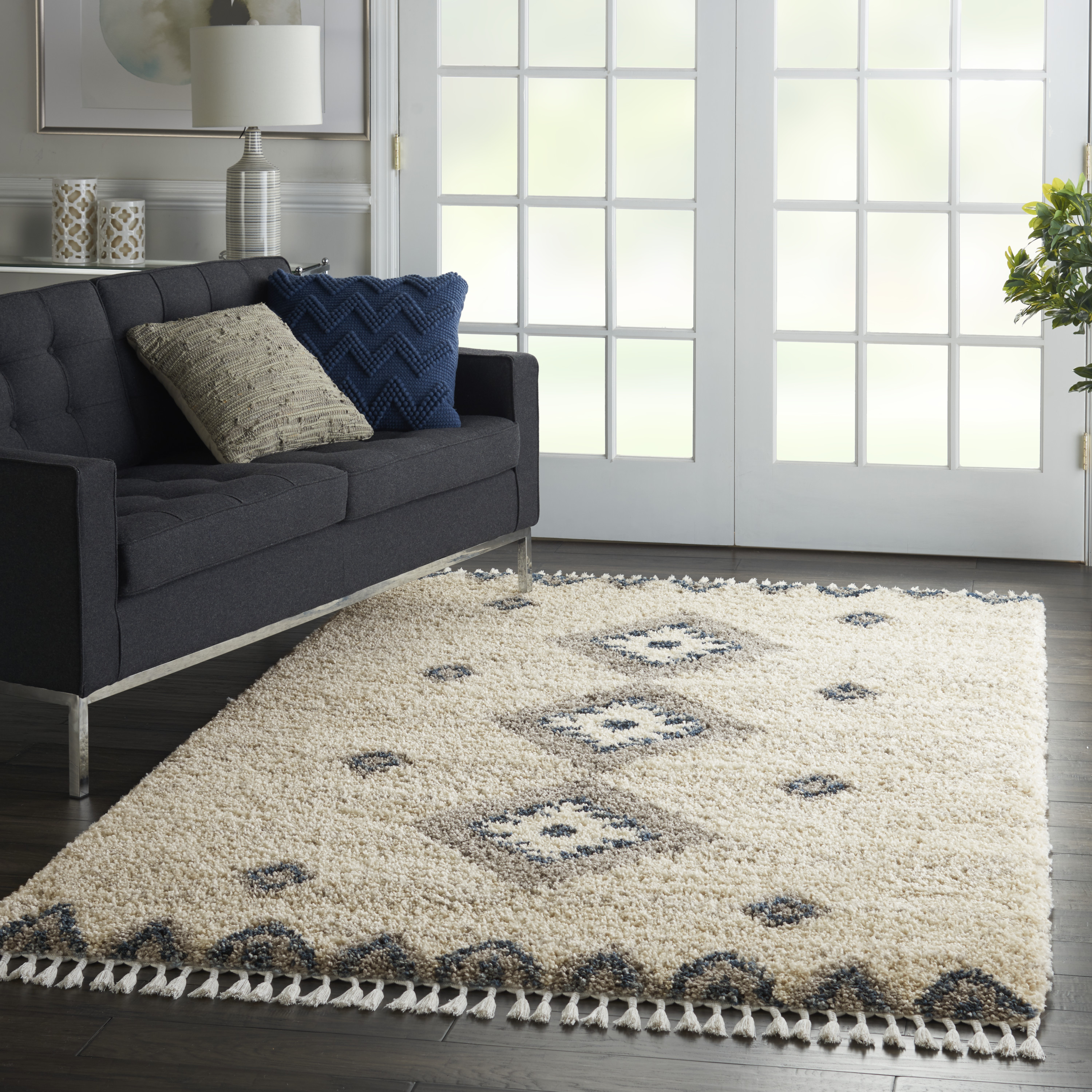 Nourison Oslo Shag 4' x 6'  Rug
