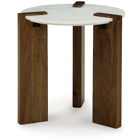 Round End Table