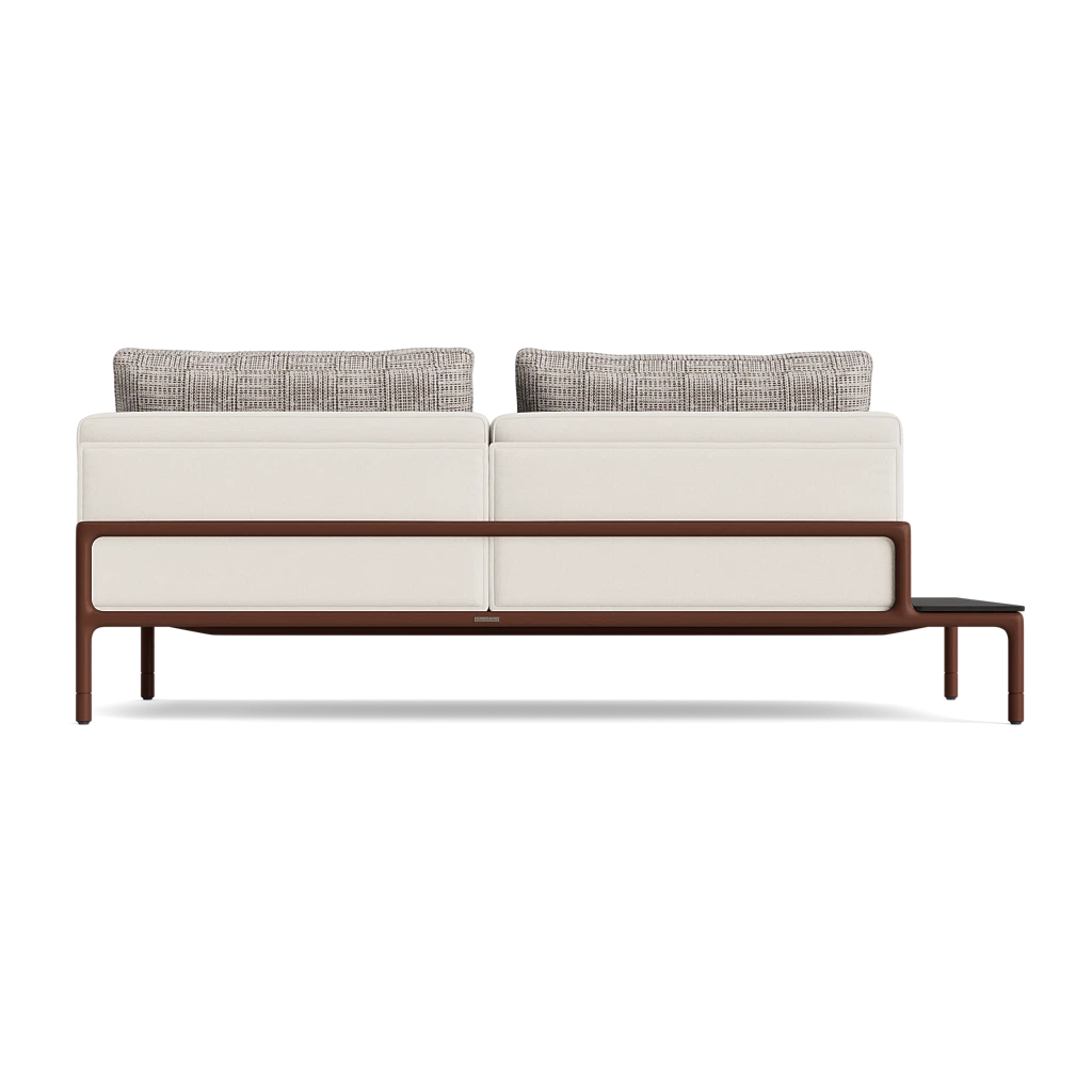 Moto Armless Sectional with Left Table