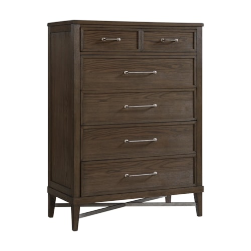 Transitional 5-Drawer Bedroom Chest