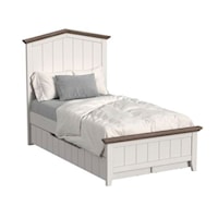 Transitional Complete Twin Bed - KIT