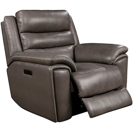 Casual Destin Power Recliner with USB Port
