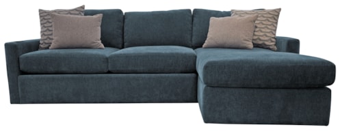 2-Piece Sofa Chaise with Reversible Chaise
