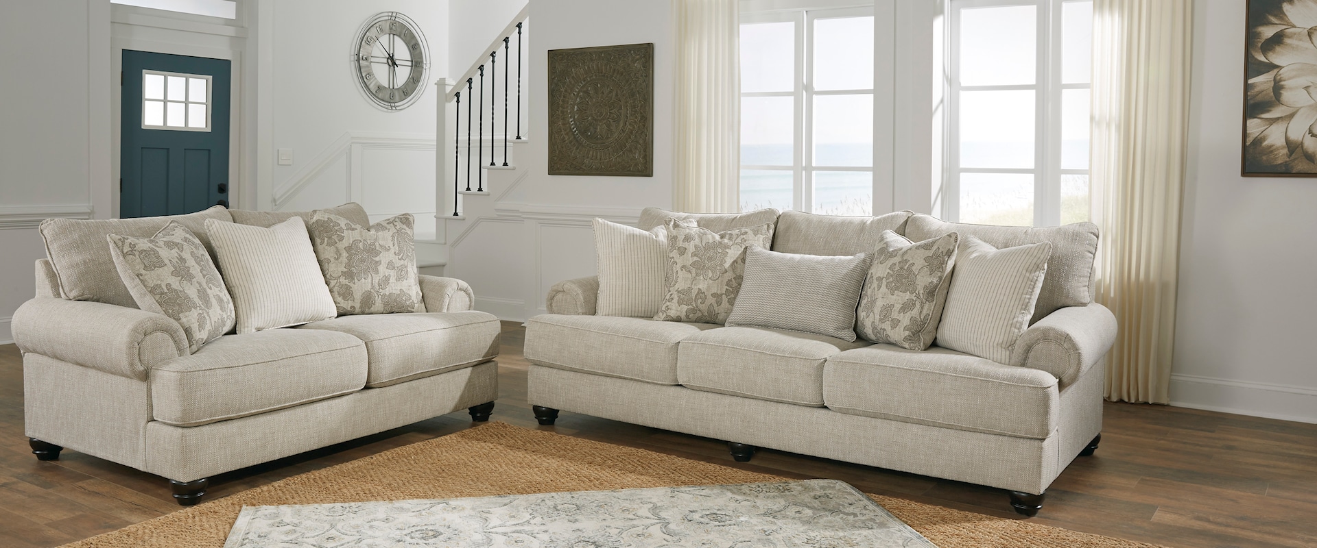 Sofa and Loveseat