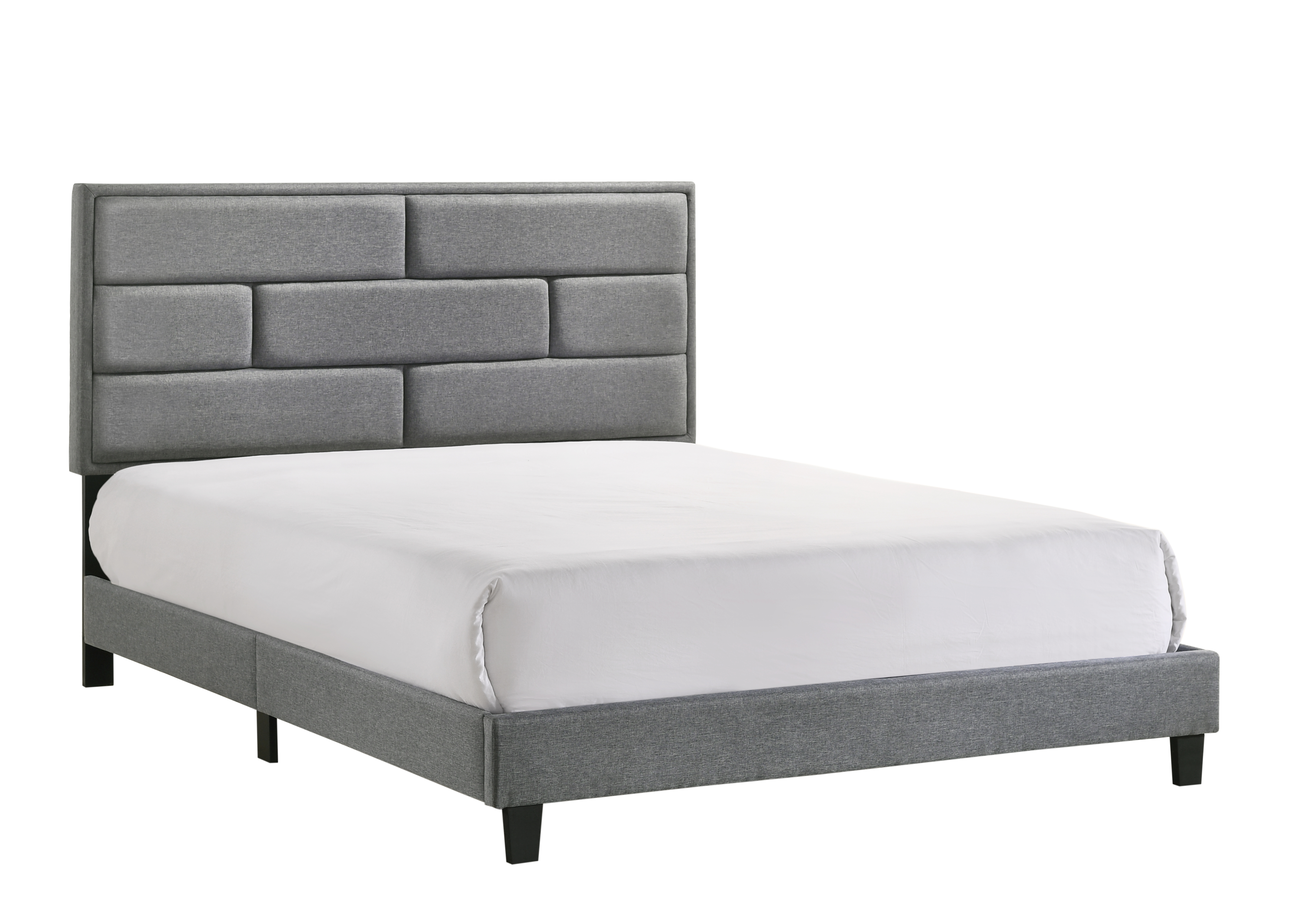 Crown Mark Flannery 5137GY-Q Queen Platform Bed | Royal Furniture | Bed ...