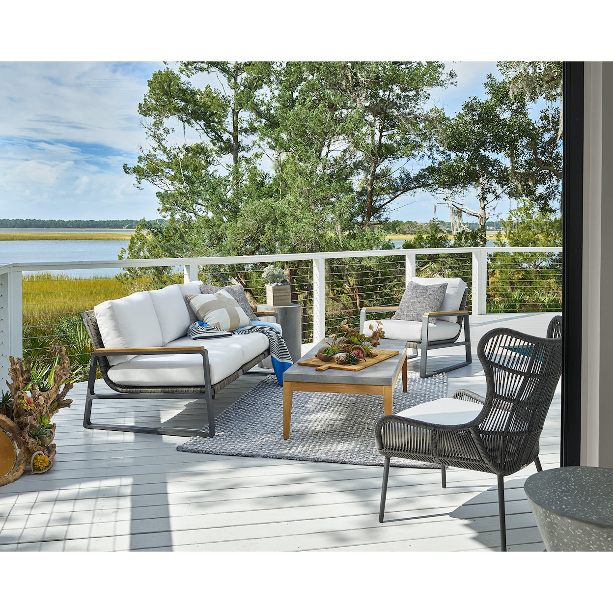 Universal Coastal Living Outdoor Outdoor Living Sofa