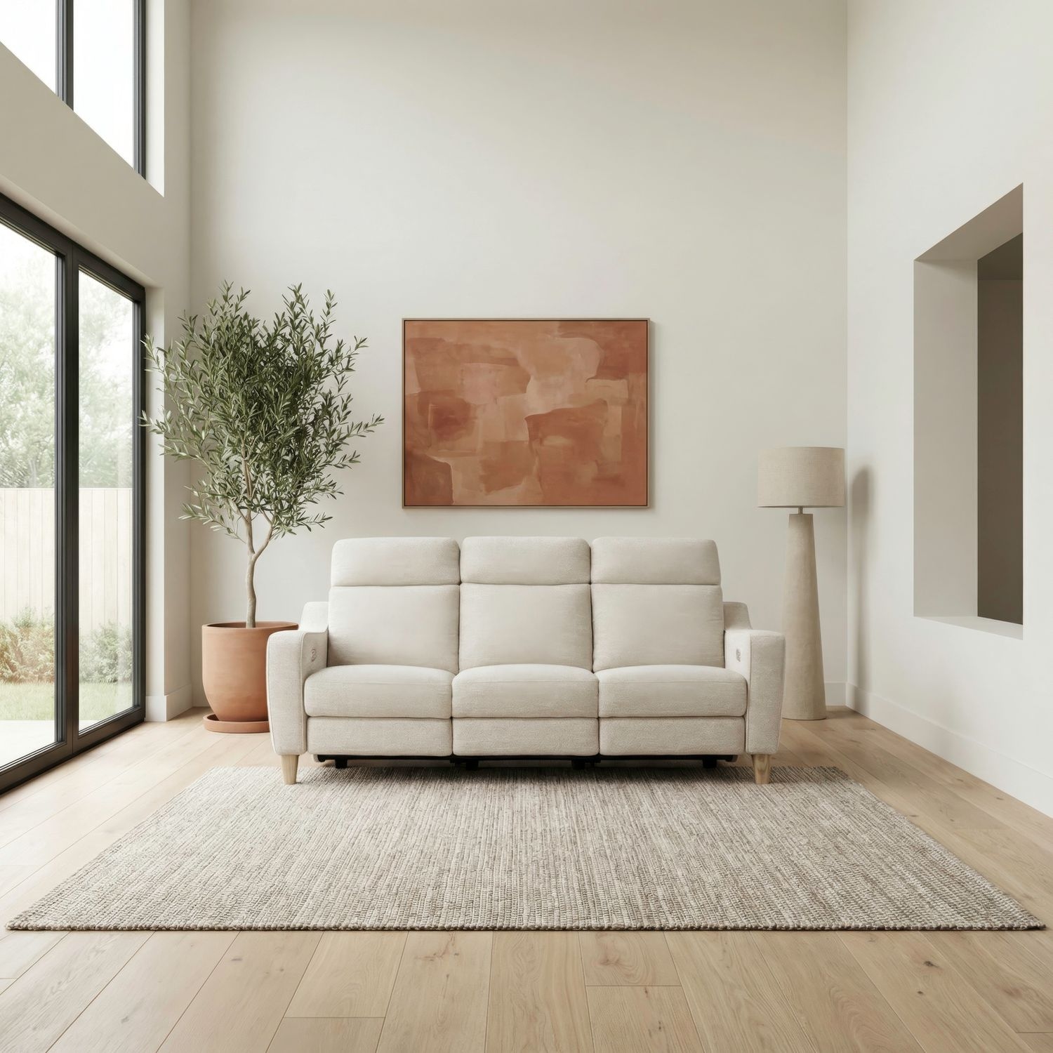 Liberty Furniture Como Track-Arm Power Reclining Sofa