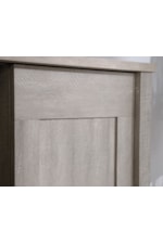 Sauder Miscellaneous Storage Transitional 2-Door Kitchen Cart with Storage Cabinet