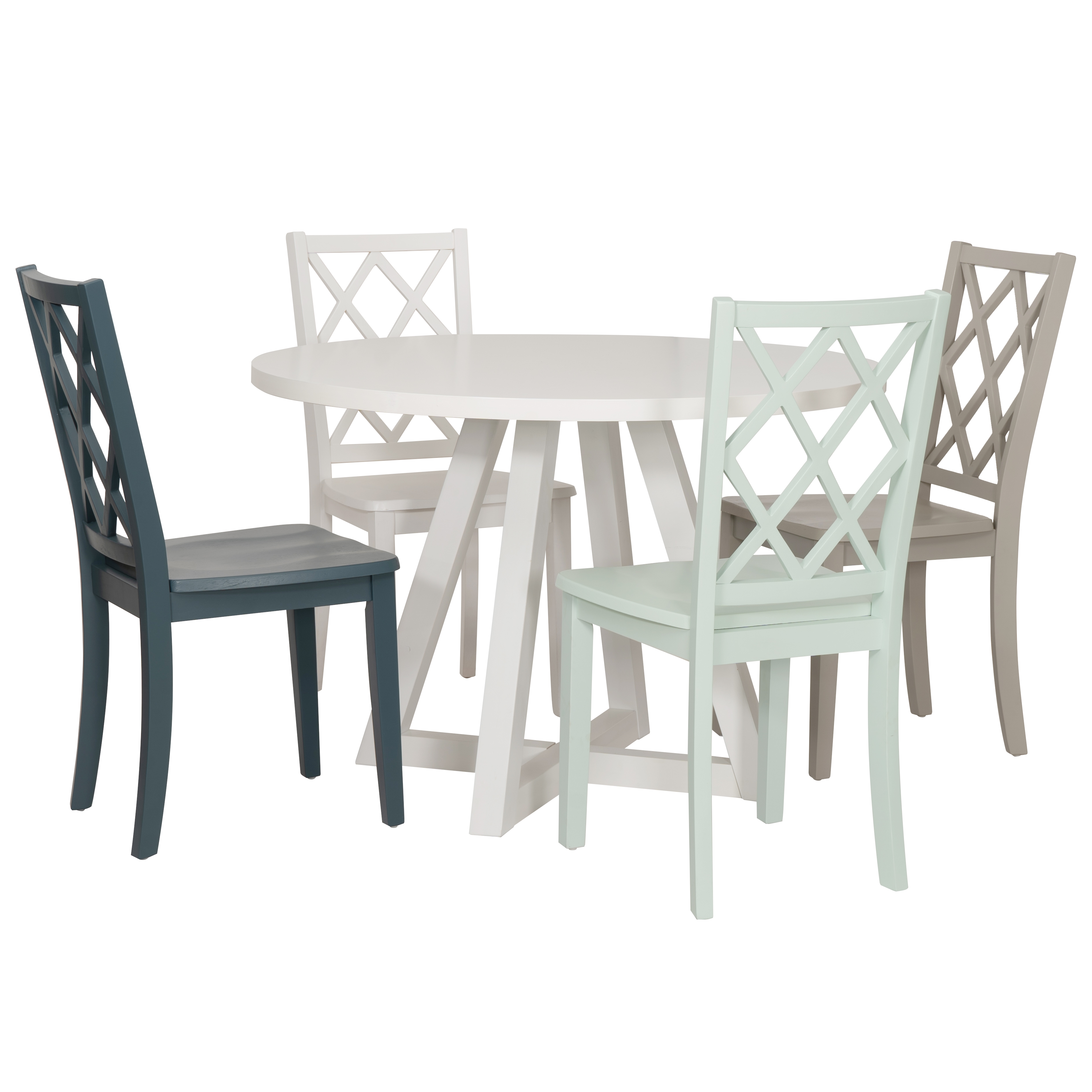5-Piece Round Dining Set