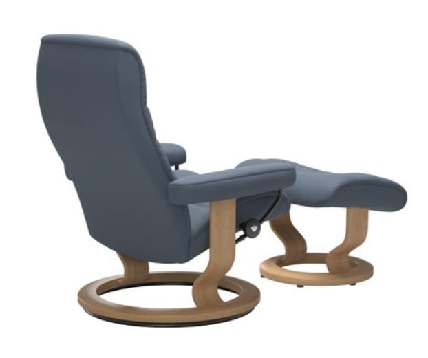 Stressless by Ekornes Opal Large Opal Classic Chair & Ottoman