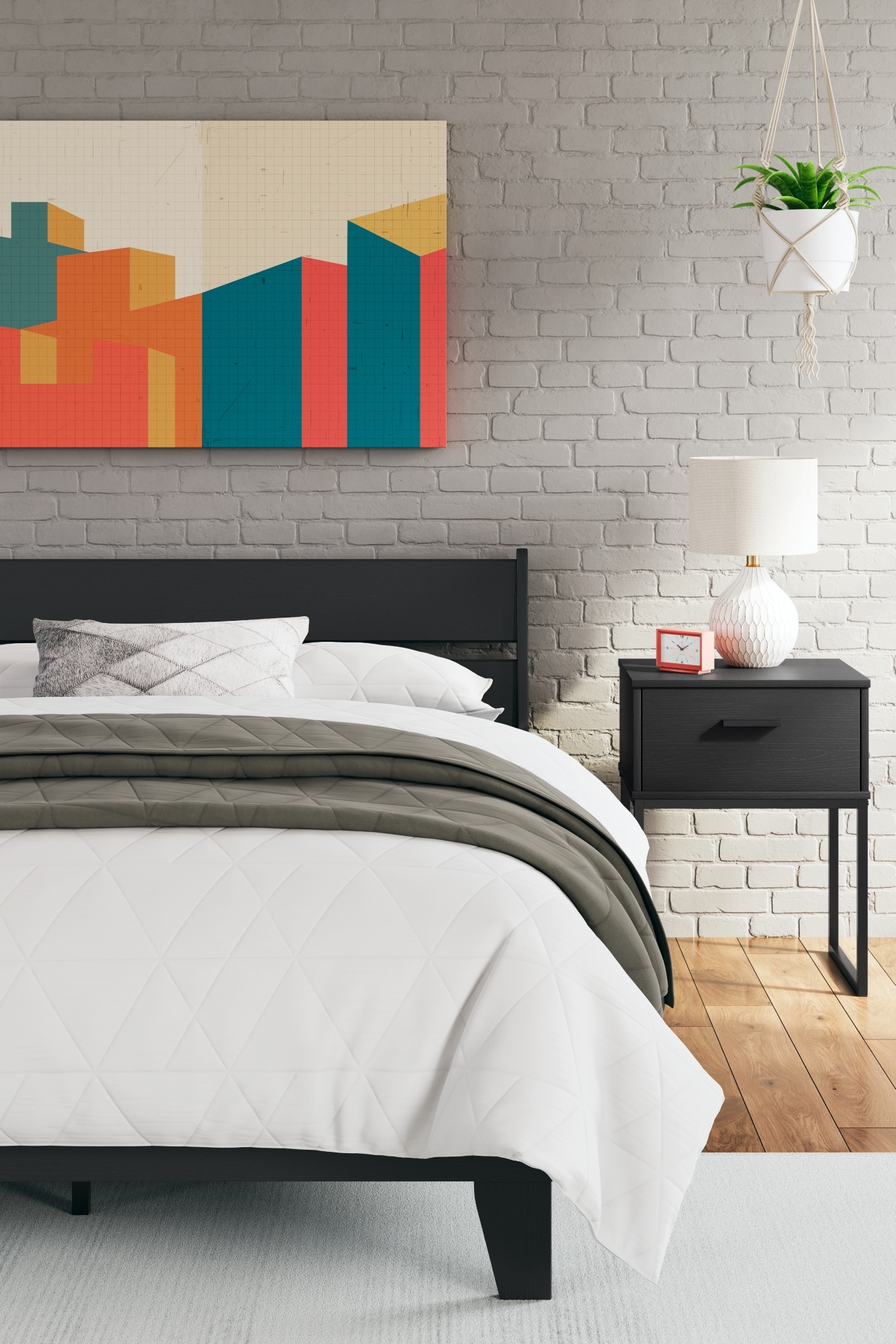 Signature Design by Ashley Socalle 1-Drawer Nightstand