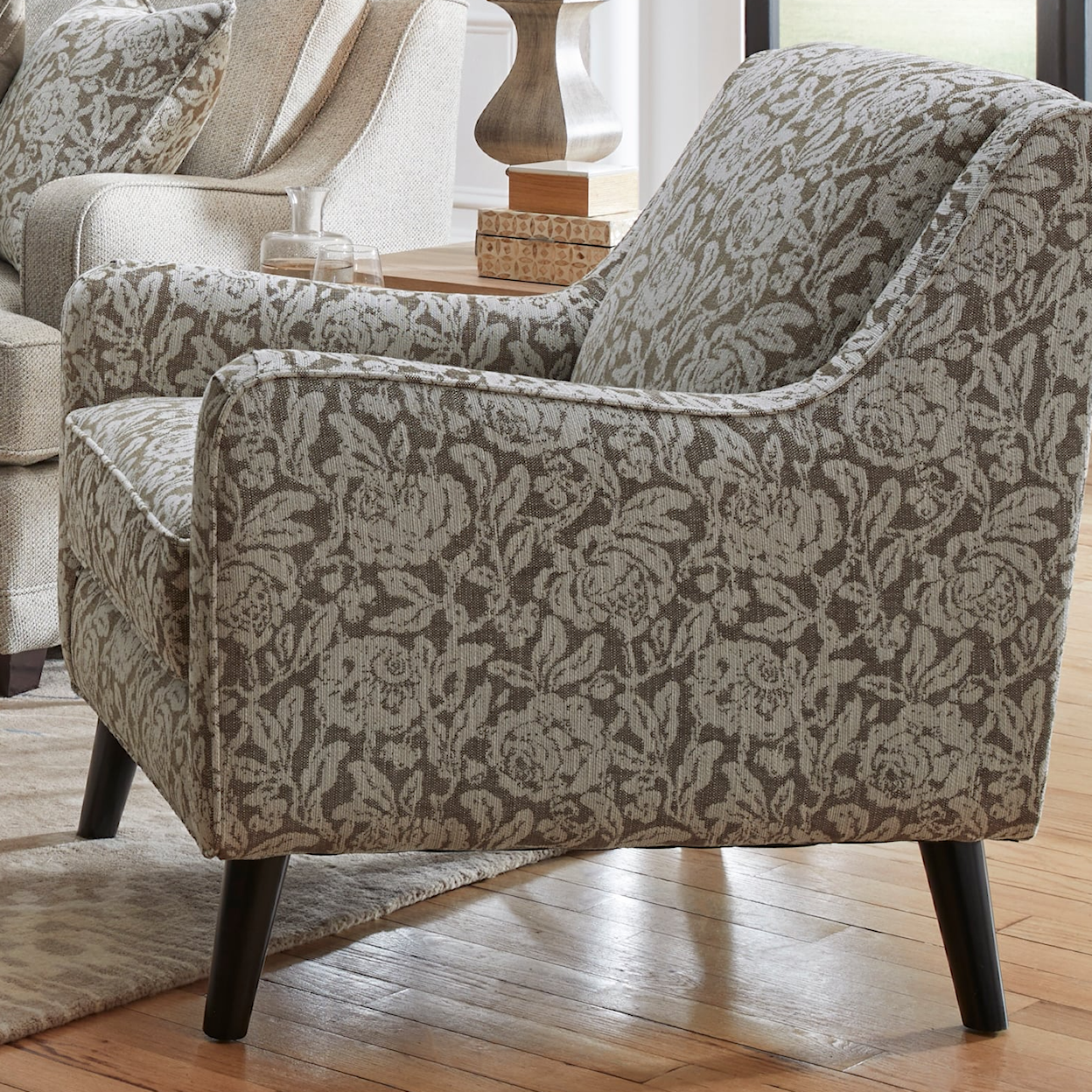 Fusion Furniture 7000 MISSIONARY RAFFIA Accent Chair