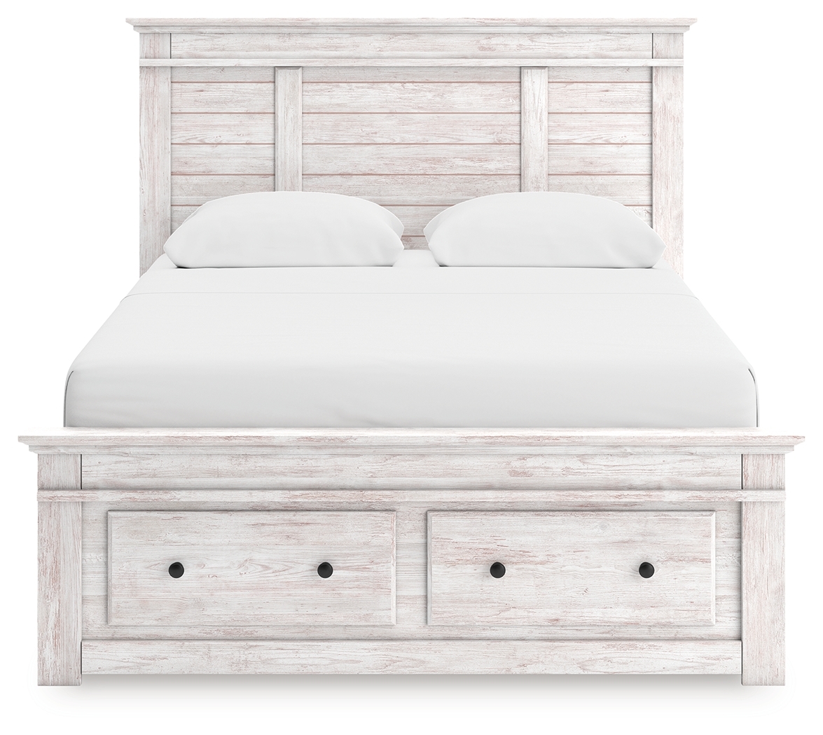 Signature Design by Ashley Makidern Queen Panel Storage Bed