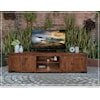 International Furniture Direct Parota 93" 4-Door TV Stand