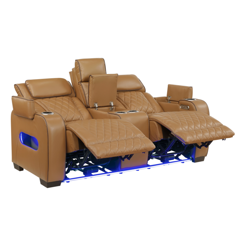 Dual Power Reclining Loveseat
