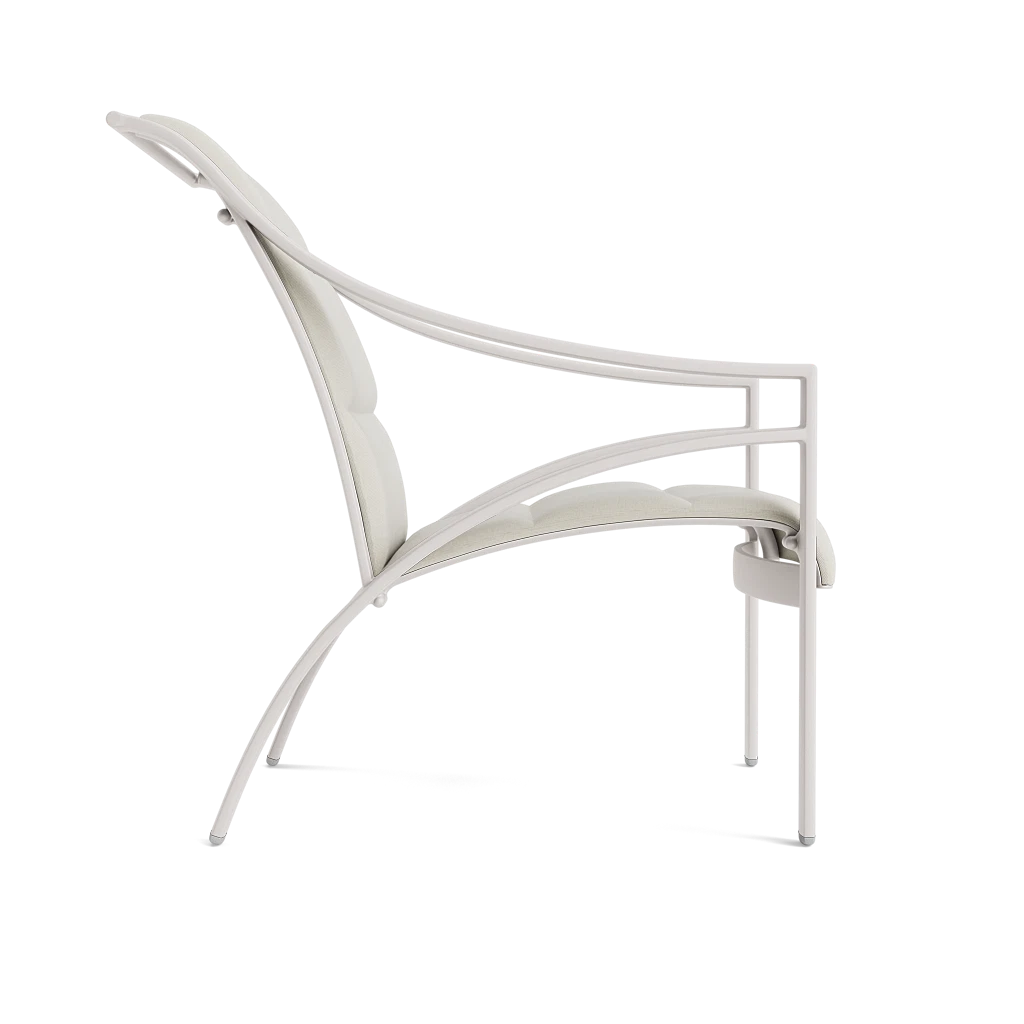 Padded Sling Lounge Chair