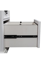 Full extension metal side drawer glides