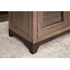 International Furniture Direct Natural Parota Console