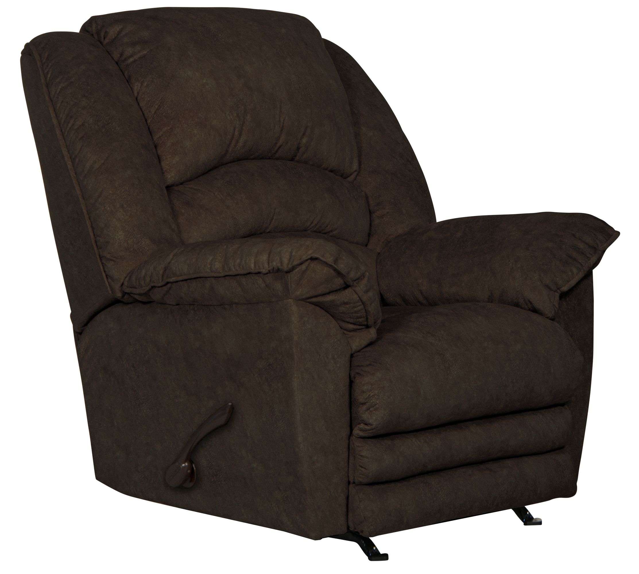 Chaise Rocker Recliner w/ Extended Footrest