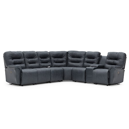 5-Seat Reclining Sectional Sofa