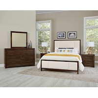 Transitional Upholstered King Bedroom Set