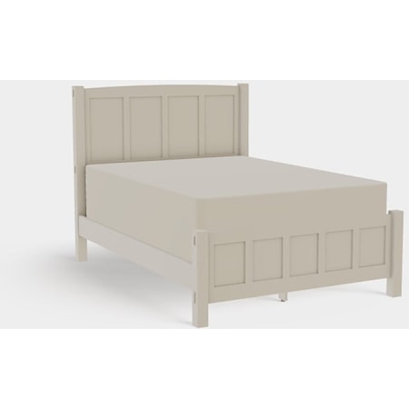 American Craftsman Full Panel Bed with Low Footboard