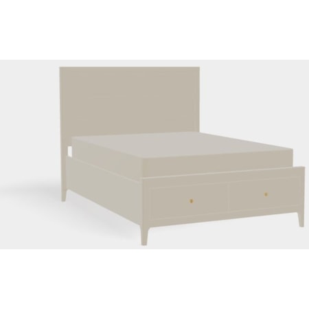 Toulon Queen Footboard Storage Uph Bed