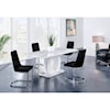 Global Furniture D894DT+D1067DC-BL Dining Table Set