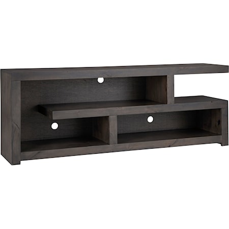 Contemporary 73" Open Console Table with Wire Management