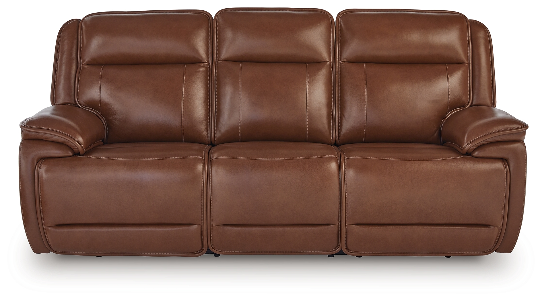 Pwr Rec Sofa With Adj Headrest