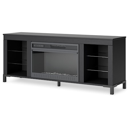 TV Stand With Fireplace