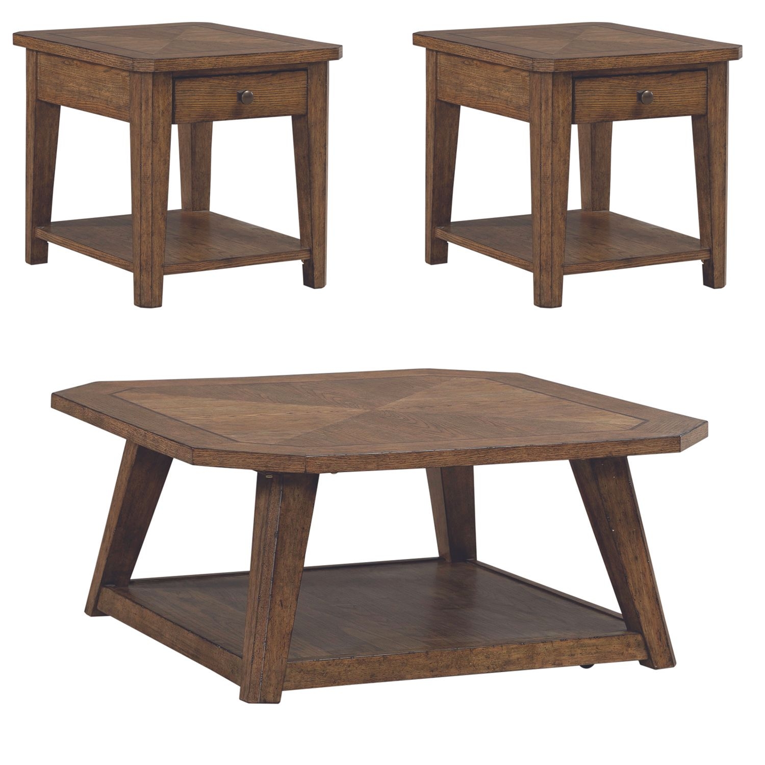 Liberty Furniture Carolina Park 3-Piece Occasional Set