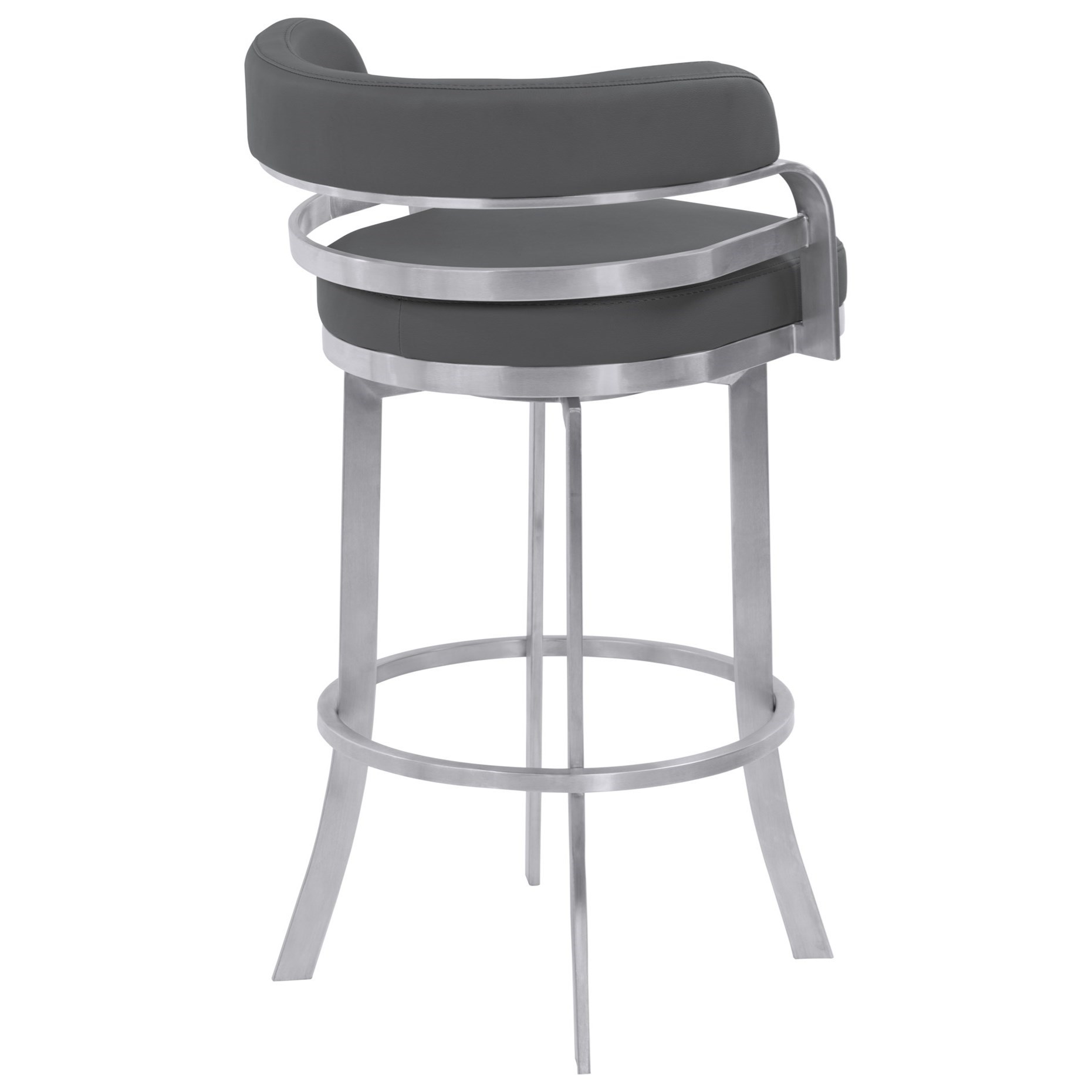 26" Counter Height Metal Barstool