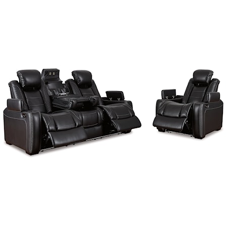 Power Reclining Sofa And Recliner