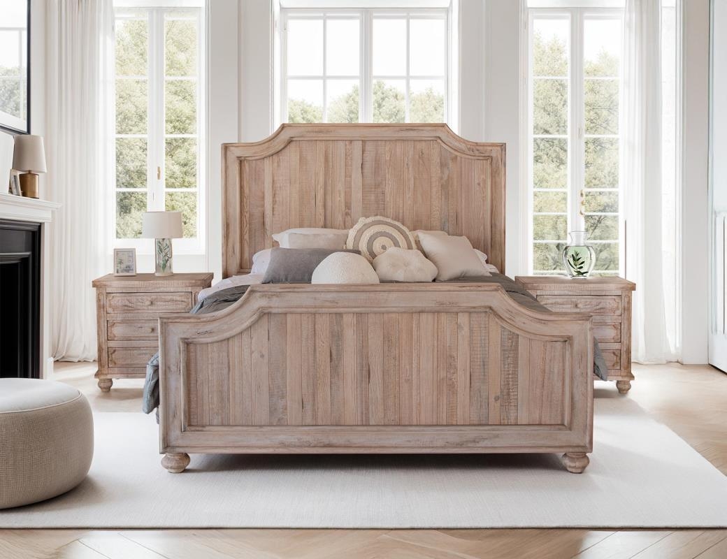 International Furniture Direct Aruba King Panel Bed